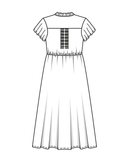 Robe en dévoré n°119 | Burda Style 04/23