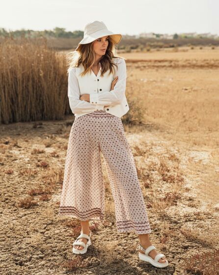 Pantalon en viscose n°125 | Burda Style 04/23