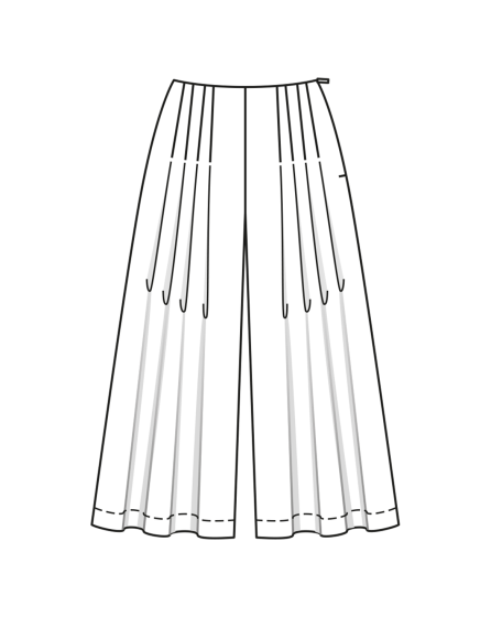 Pantalon en viscose n°125 | Burda Style 04/23