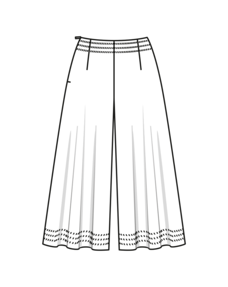 Pantalon en viscose n°125 | Burda Style 04/23