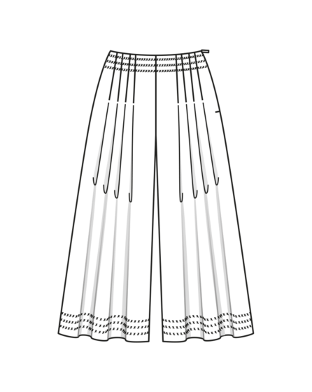 Pantalon en viscose n°125 | Burda Style 04/23