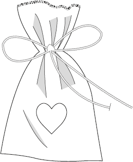 Sachet cadeau en lin n°134 | Burda Style 04/23