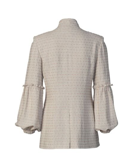 Blazer en viscose et lin mélangés n°105 | Burda Style 05/23