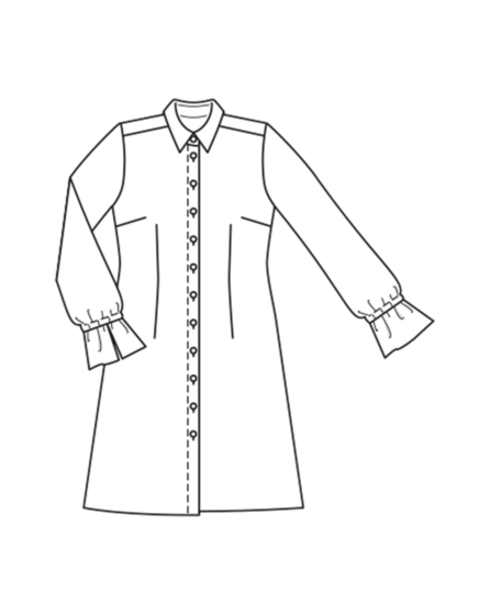 Robe en coton mélangé n°109 | Burda Style 05/23