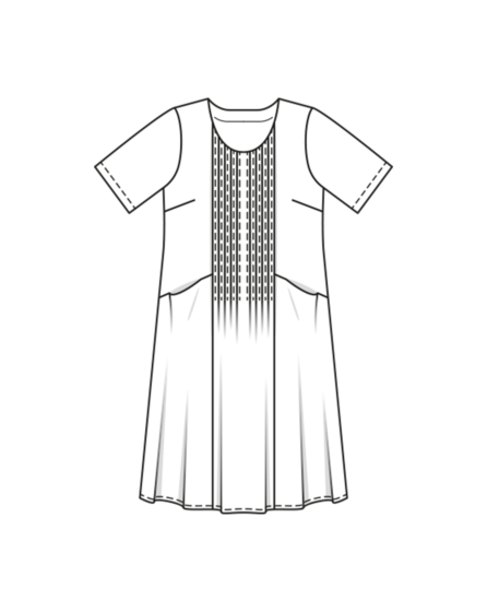 Robe en viscose n°115 | Burda Style 05/23
