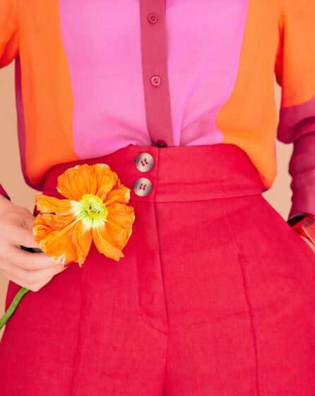 Robe droite en twill n°107 | Burda Style 06/23