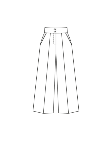 Pantalon en lin n°108 | Burda Style 06/23