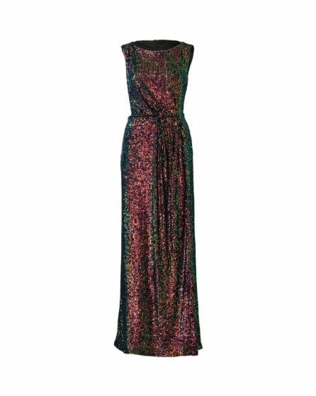 Robe du soir en tissu à paillettes n°111 | Burda Style 06/23