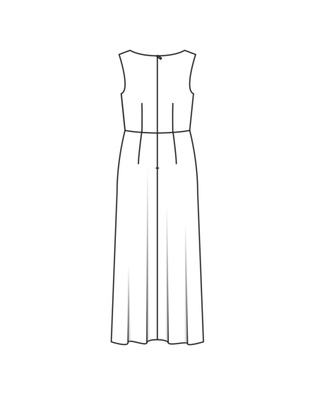 Robe du soir en tissu à paillettes n°111 | Burda Style 06/23