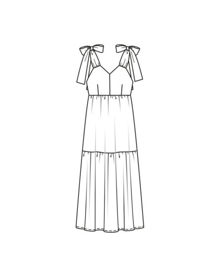 Maxirobe en viscose n°102 | Burda Style 07/23