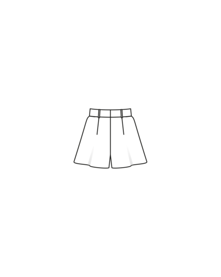 Short en coton n°116 | Burda Style 07/23