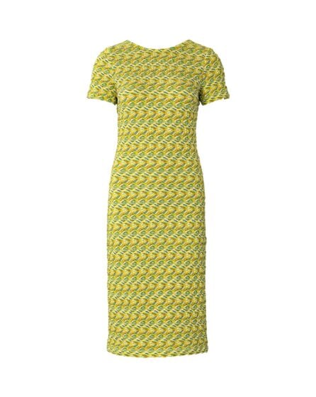Robe en jersey en cloqué n°119 | Burda Style 07/23