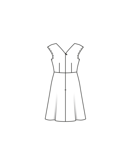 Robe en viscose n°120 | Burda Style 07/23