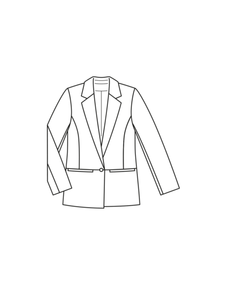 Blazer en jacquard n°122 | Burda Style 07/23