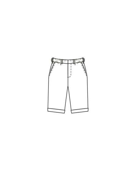 Bermuda en coton n°131 | Burda Style 07/23