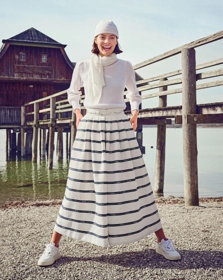 Jupe en jacquard n°102 | Burda Style 08/23
