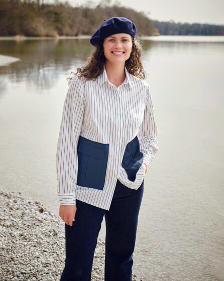 Chemisier en popeline n°110 | Burda Style 08/23