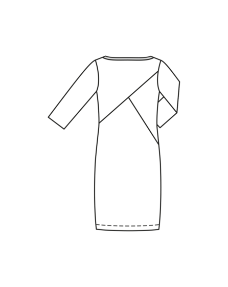 Robe en jersey n°124 | Burda Style 08/23