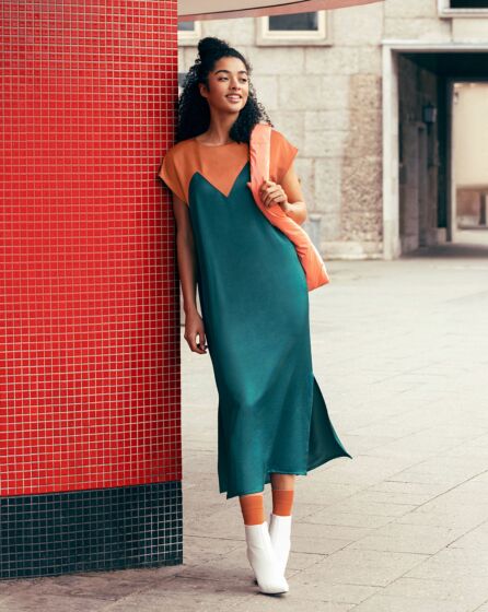 Robe en satin n°101 | Burda Style 09/23