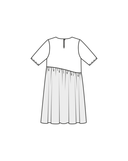 Robe en satin n°103 | Burda Style 09/23