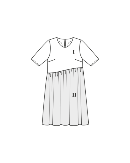 Robe en satin n°103 | Burda Style 09/23