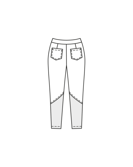 Pantalon en denim n°108 | Burda Style 09/23