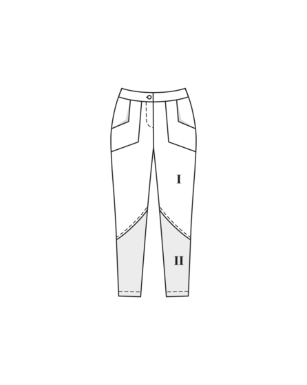 Pantalon en denim n°108 | Burda Style 09/23