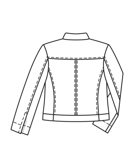 Blouson en cuir n°126 | Burda Style 09/23