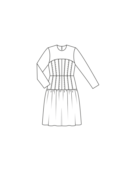 Robe en crêpe n°103 | Burda Style 10/23