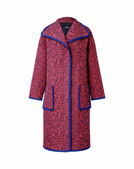 Manteau en tissu matelassé n°110 | Burda Style 10/23