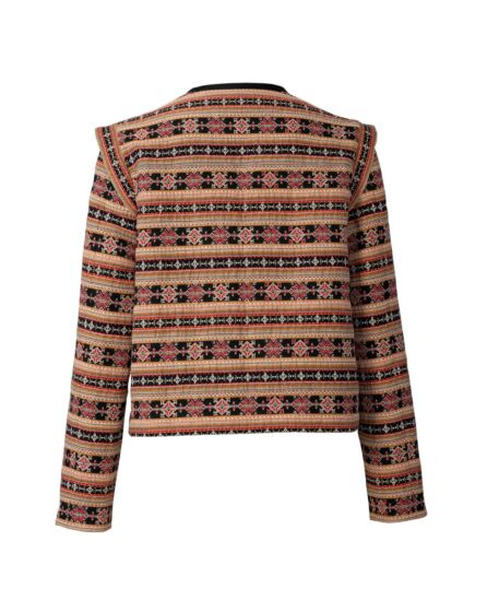 Veste en jacquard n°111 | Burda Style 10/23