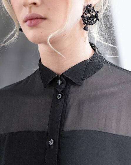 Chemisier en  soie n°114 | Burda Style 10/23