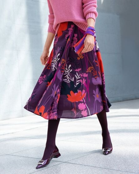 Jupe en viscose n°121 | Burda Style 10/23