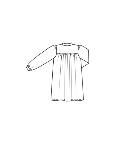 Robe en seersucker n°128 | Burda Style 10/23