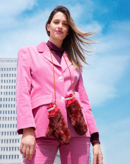 Moufles en fausse fourrure n°133 | Burda Style 10/23