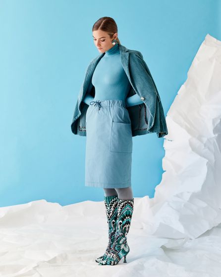 Jupe en polyester n°111 | Burda Style 11/23