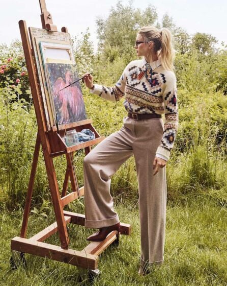 Pantalon en lainage n°112 | Burda Style 11/23
