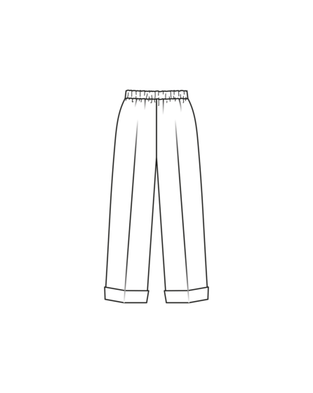 Pantalon en lainage n°112 | Burda Style 11/23