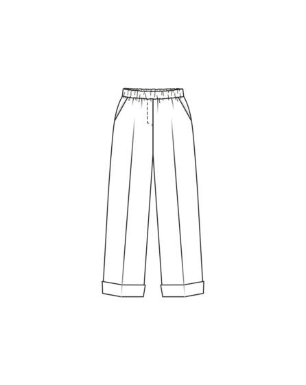 Pantalon en lainage n°112 | Burda Style 11/23