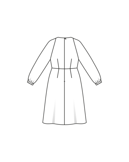 Robe en viscose n°118 | Burda Style 11/23