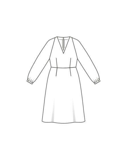 Robe en viscose n°118 | Burda Style 11/23