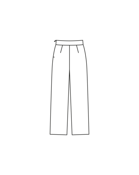 Pantalon en tissu à paillettes n°124 | Burda Style 11/23