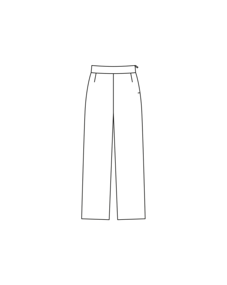 Pantalon en tissu à paillettes n°124 | Burda Style 11/23