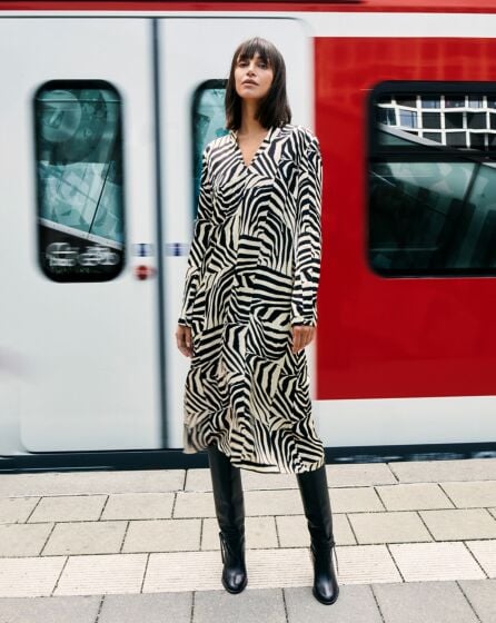 Robe en viscose n°125 | Burda Style 11/23