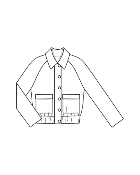 Blouson en lainage n°126 | Burda Style 11/23