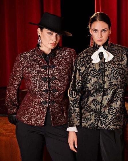 Veste en jacquard n°101 | Burda Style 12/23