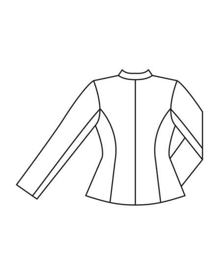 Veste en jacquard n°101 | Burda Style 12/23