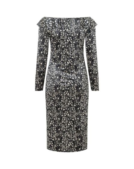 Robe Carmen en velours n°112 | Burda Style 12/23