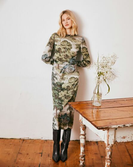 Robe en viscose n°114 | Burda Style 12/23