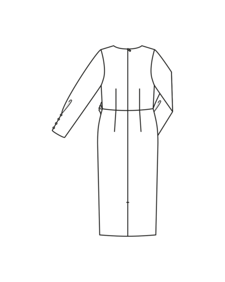 Robe en viscose n°114 | Burda Style 12/23